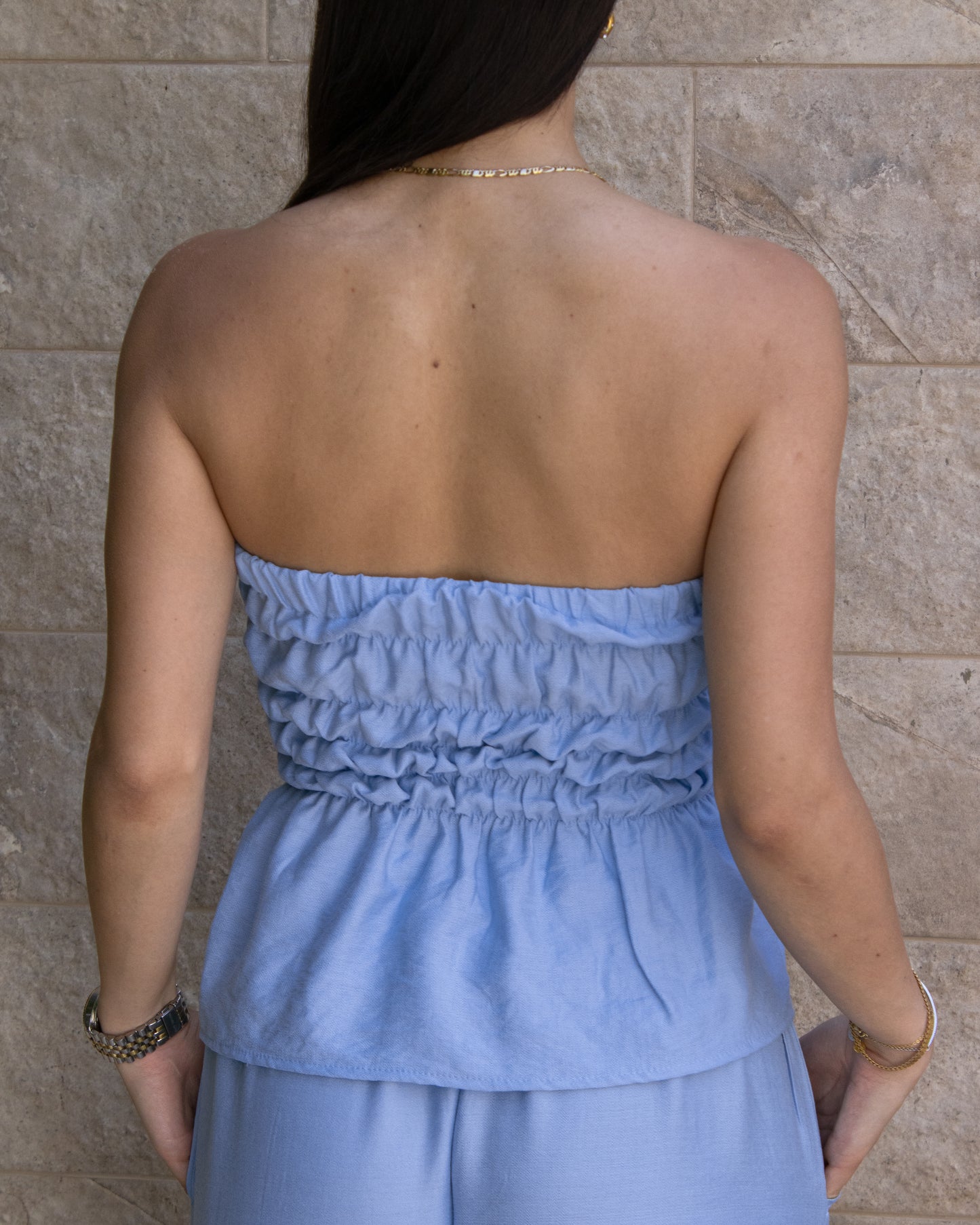 The Ocean Mist Linen Set